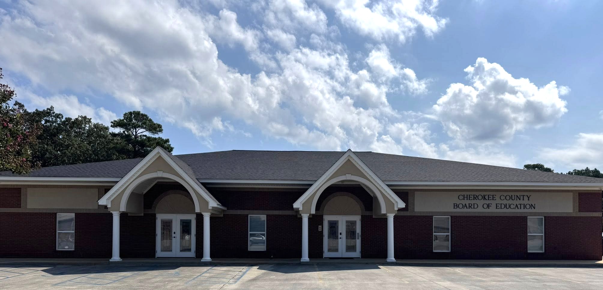 picture of the new CCBOE building